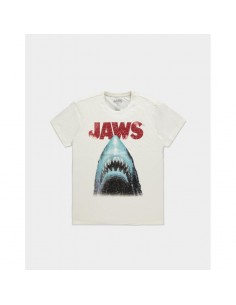 Tiburón Camiseta Jaws Poster TALLA CAMISETA L